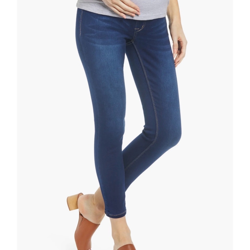 1822 Denim - Butter Maternity Ankle Skinny Jeans